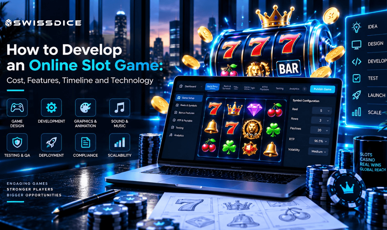 How to Develop an Online Slot Game Cost, Features, Timeline and Technology