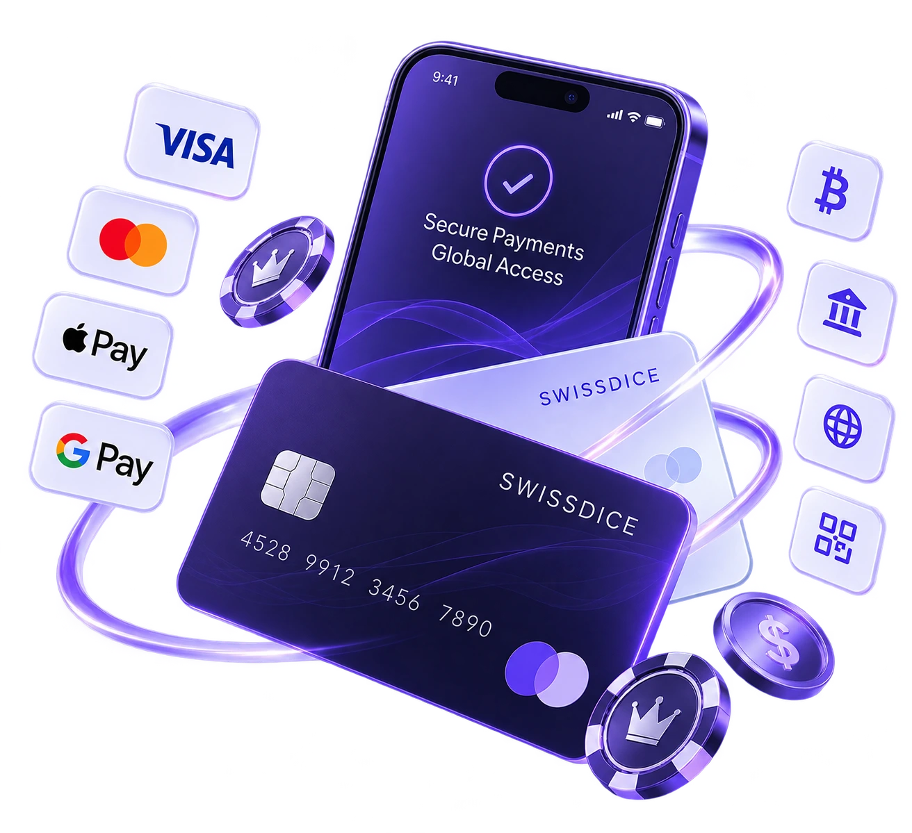 Payment Gateway & Wallet Integration Showcase - SwissDice