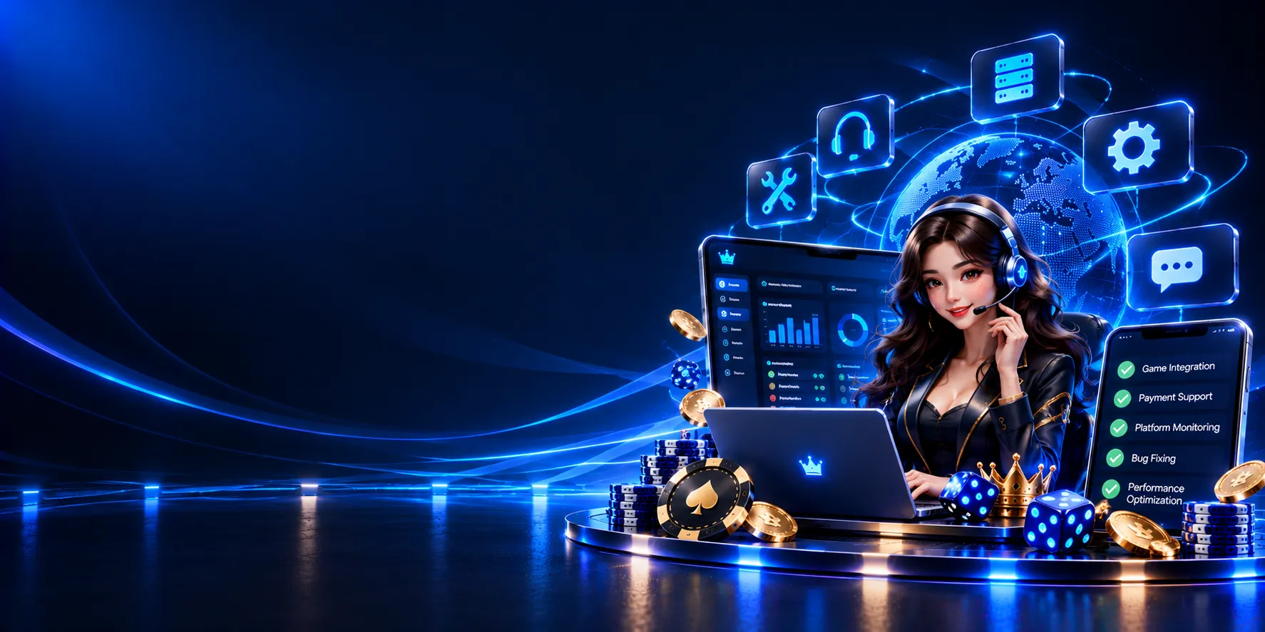 Neon Operating System iGaming Technical Support & Maintenance Services | SwissDice
