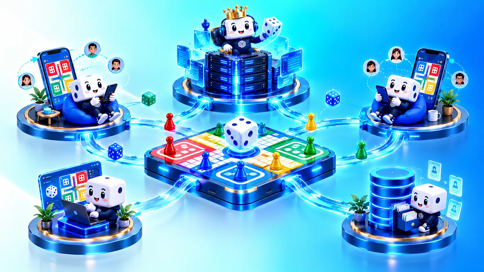 Real-Time Ludo Game Architecture — Futuristic Networked Ludo Ecosystem
