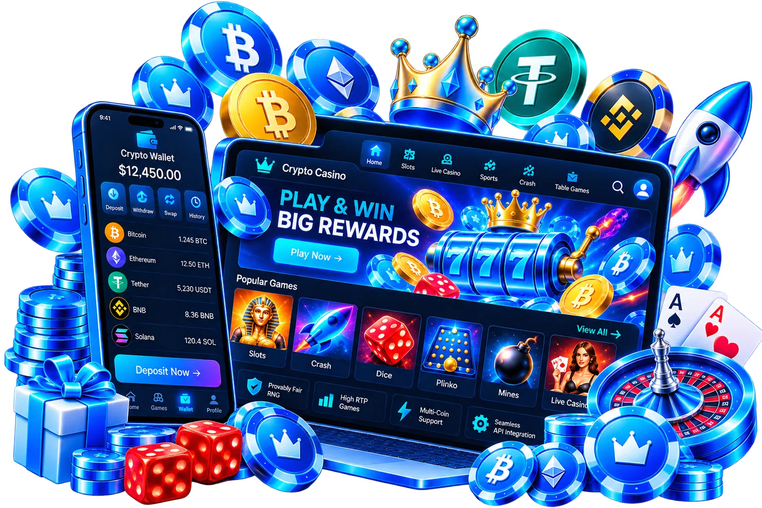 Custom Crypto Casino Game Development for iGaming Businesses