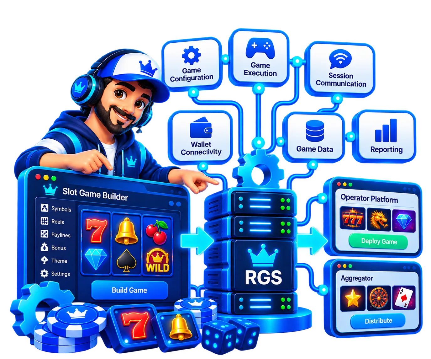 RGS Casino Backend Workflow and Slot Game Deployment